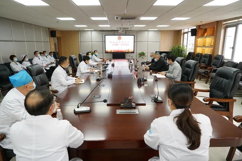 州总工会到我院开展2021年春节送温暖慰问活动